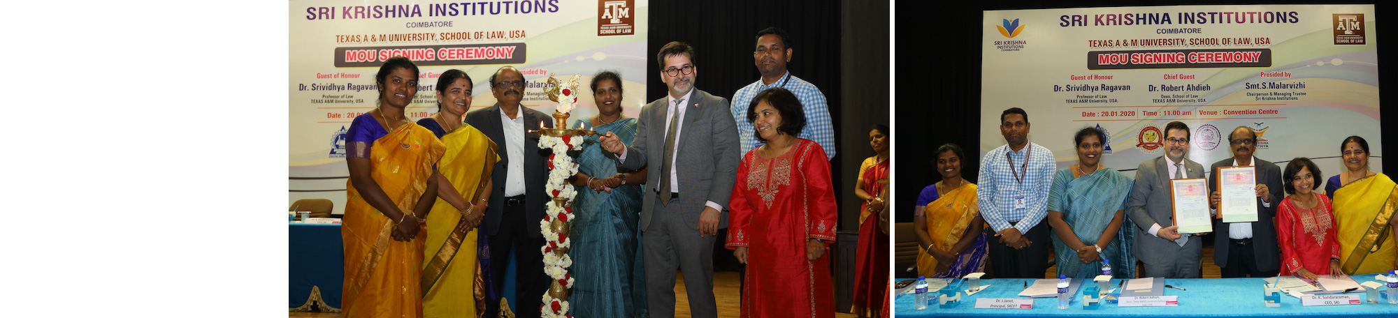 MoU with Texas A& M University